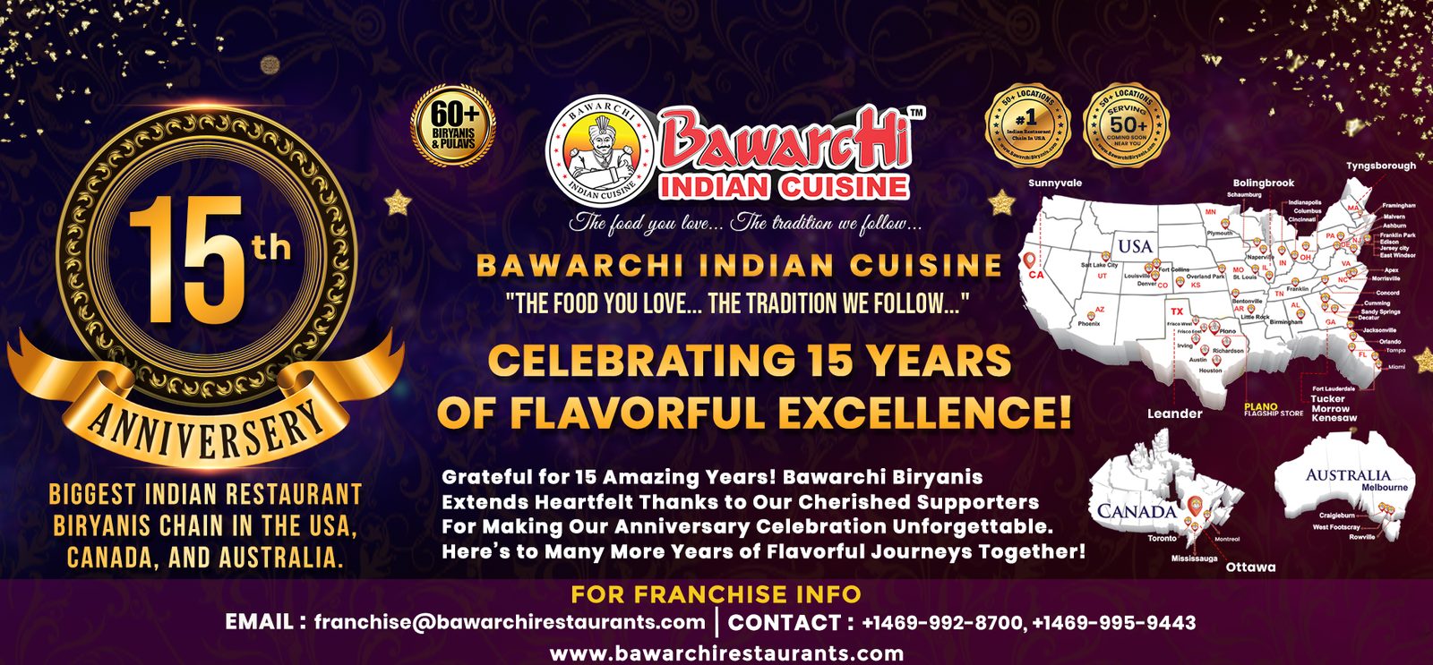 Bawarchi Biryanis - Plano, Indian Cuisine