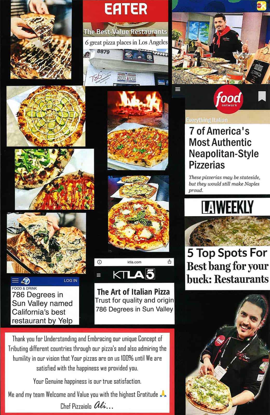 786 Degrees Pizza - Los Angeles