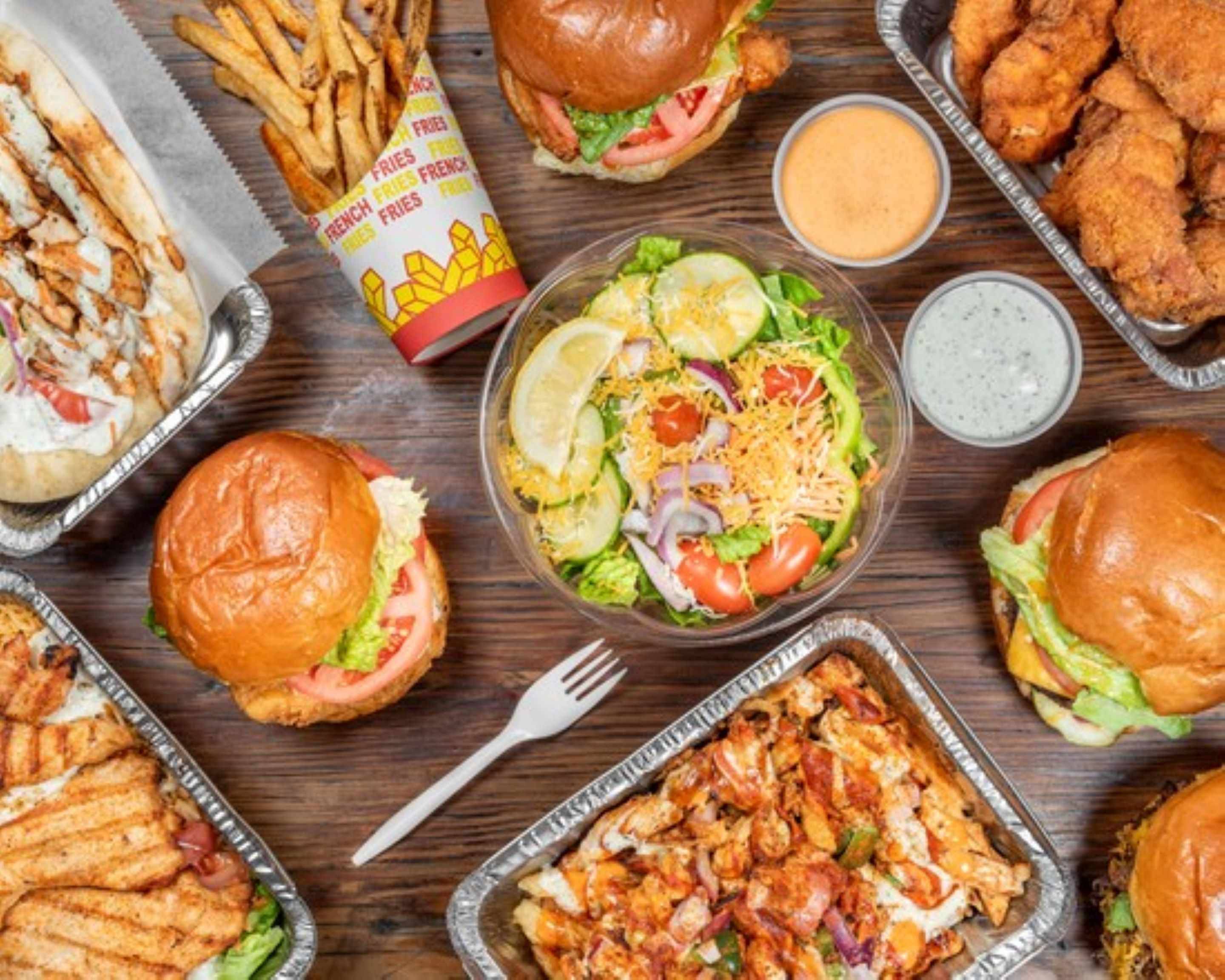 Zabiha Burger & Fries